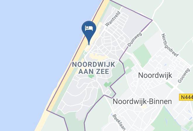 Golden Tulip Noordwijk Beach Map