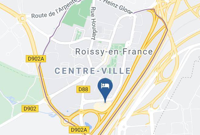Val D Oise - Golden Tulip Paris Aeroport Cdg Villepinte Maps