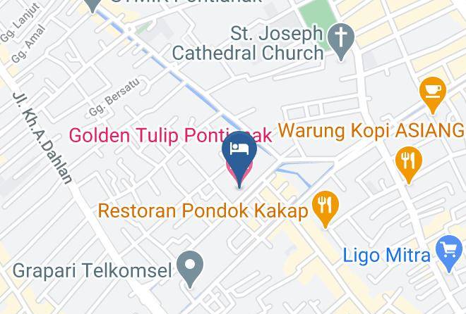 Kota Pontianak - Golden Tulip Pontianak Maps
