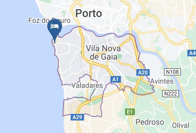 Vila Nova De Gaia - Golden Tulip Porto Gaia Hotel & Spa Maps
