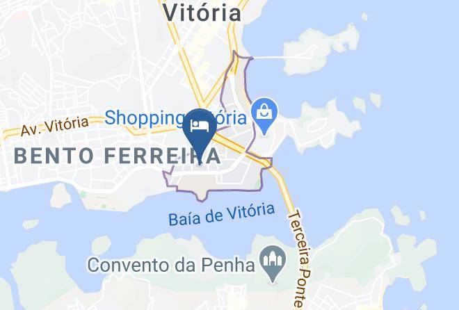 Vitoria - Golden Tulip Porto Vitoria Maps