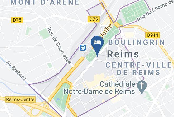 Marne - Golden Tulip Reims L'univers Maps