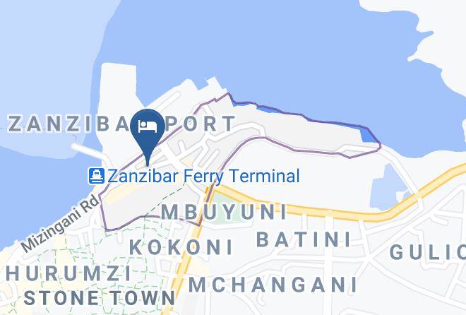 Golden Tulip Stonetown Boutique Map