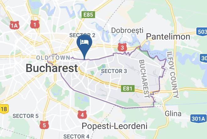Holiday Inn Bucharest Times Map