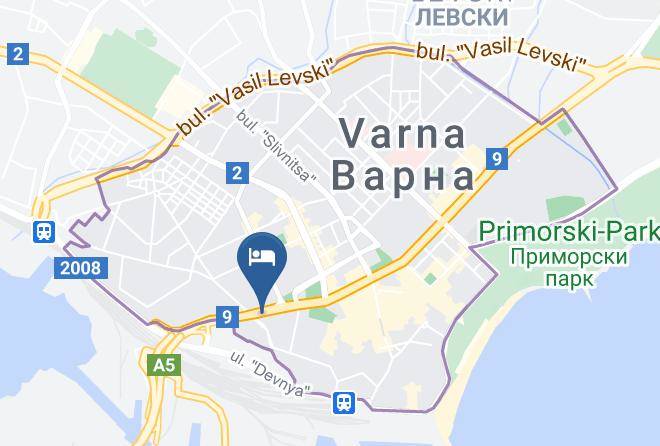 Varna - Golden Tulip Varna Maps