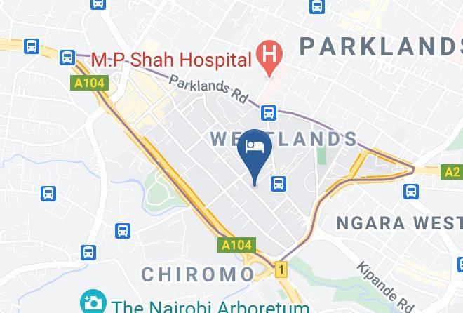 Nairobi - Golden Tulip Westlands Nairobi Maps