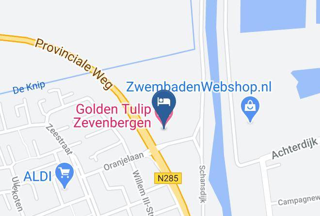 Gemeente Moerdijk - Golden Tulip Zevenbergen Maps