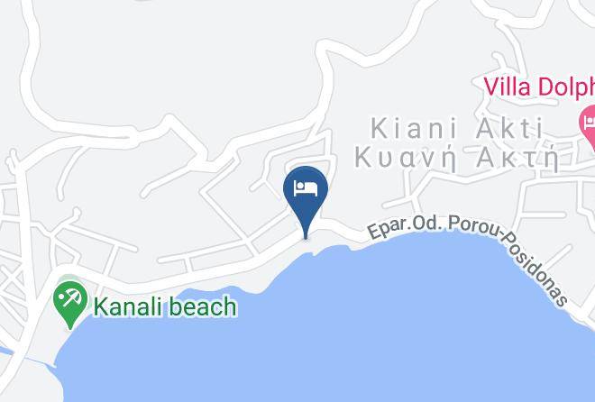 Perifereiaki Enotita Nison - Golden View Beach Hotel Maps