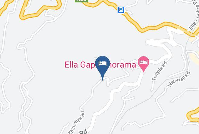 Badulla - Golden View Guest Ella Sri Lanka Maps