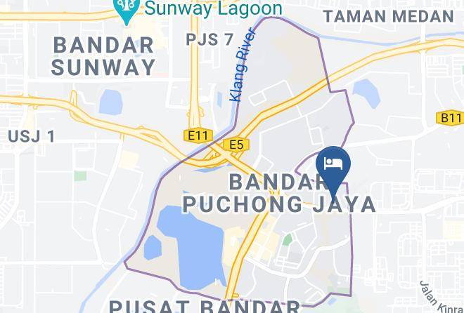 Petaling - Golden View Hotel Puchong Maps