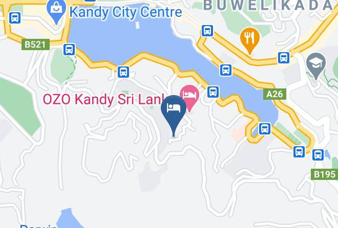 Golden View Kandy Map