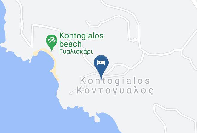 Kerkira - Golden View Resort Sinarades Maps