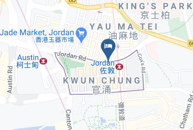 Golden Wave Hotel Map