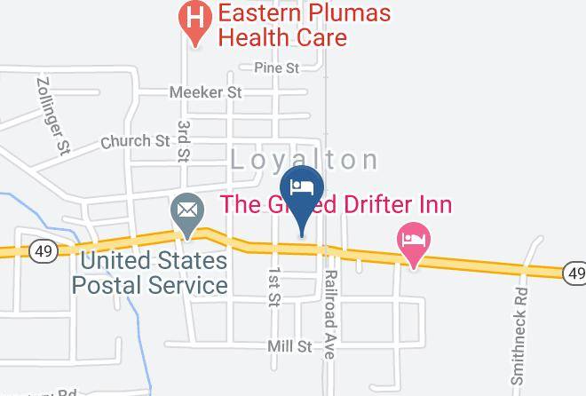 Sierra - Golden West Dining Restaurant & Motel Maps