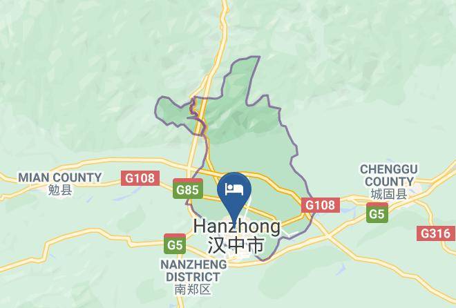 Hanzhong - Golden Zone Hotel Maps