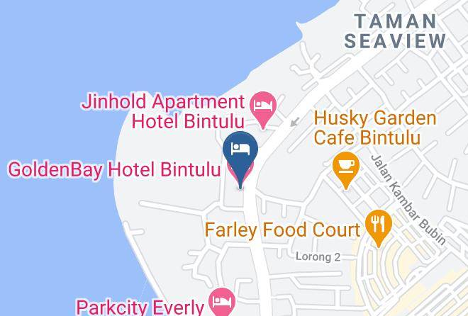 Bahagian Bintulu - Goldenbay Hotel Bintulu Maps