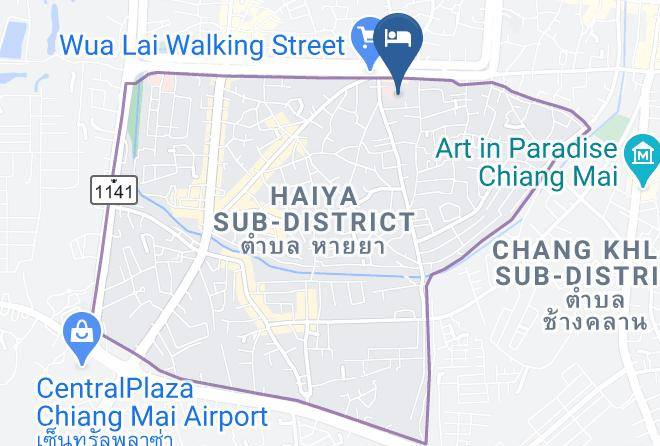 Amphoe Mueang Chiang Mai - Goldenbell Hotel Chiangmai Maps