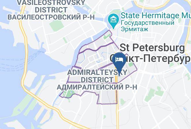 Saint Petersburg - Goldenbird Maps