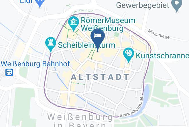 Weisenburg Gunzenhausen - Goldener Adler Maps