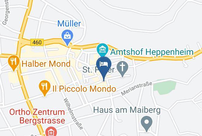 Bergstrase - Goldener Engel Hotel Restaurant Maps