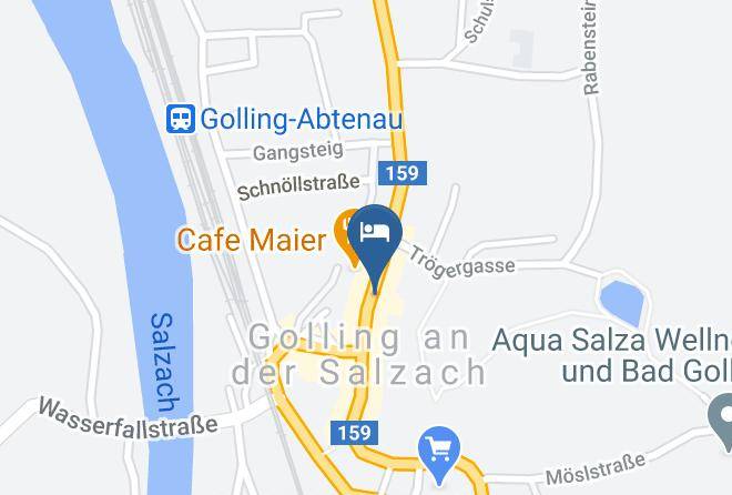 Hallein - Goldener Ochs Maps