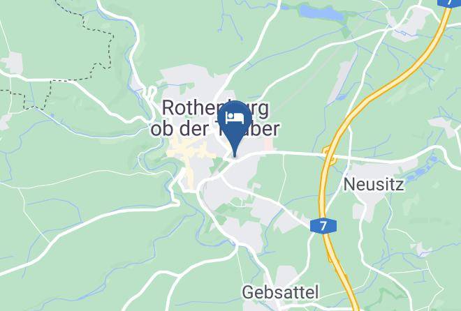 Ansbach - Goldenes Fas Maps