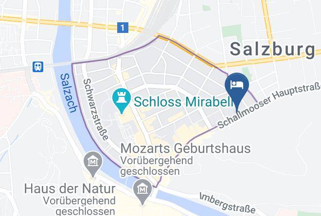 Salzburg - Goldenes Theater Hotel Salzburg Maps
