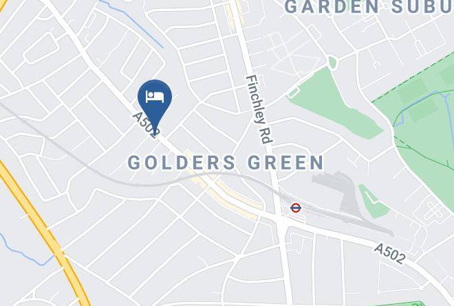 London - Golders Green Hotel Maps