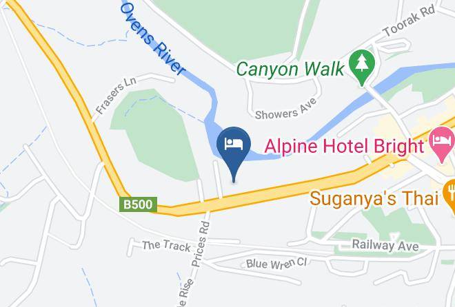 Alpine - Goldfield Holiday Units Maps