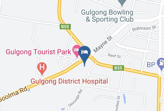 Mid Western Regional - Goldfields Motor Inn Maps