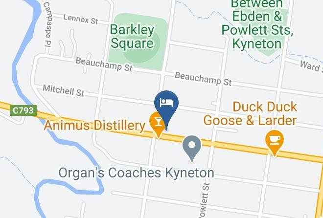 Goldies On Piper Kyneton Map