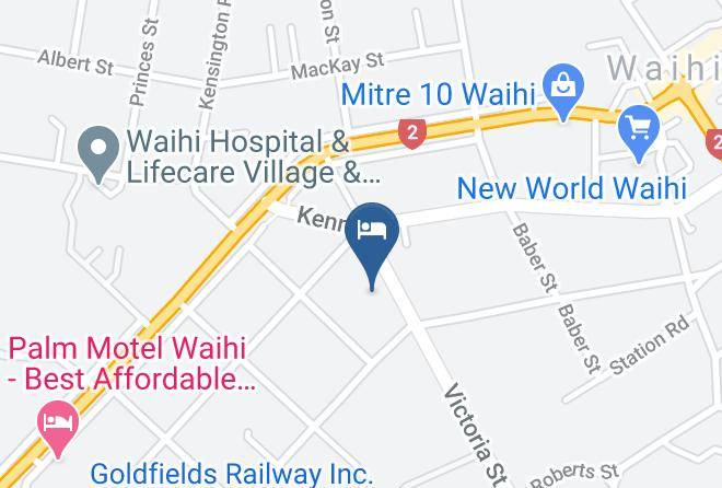 Hauraki - Goldmine Motel Maps