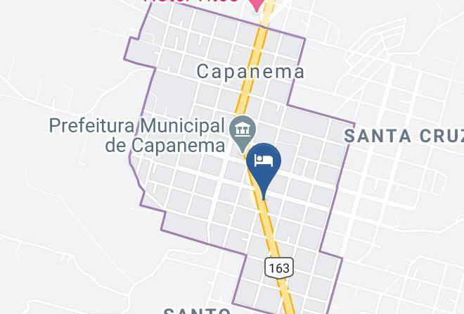 Capanema - Goldoni Hotel Avenida Maps