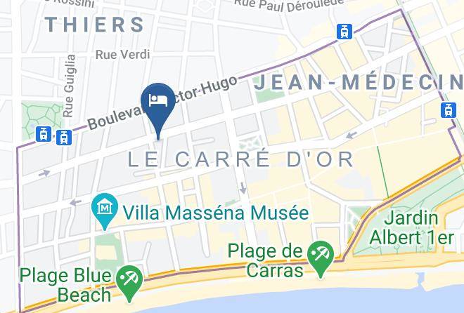 Maritime Alps - Goldstar Suites Nice Maps