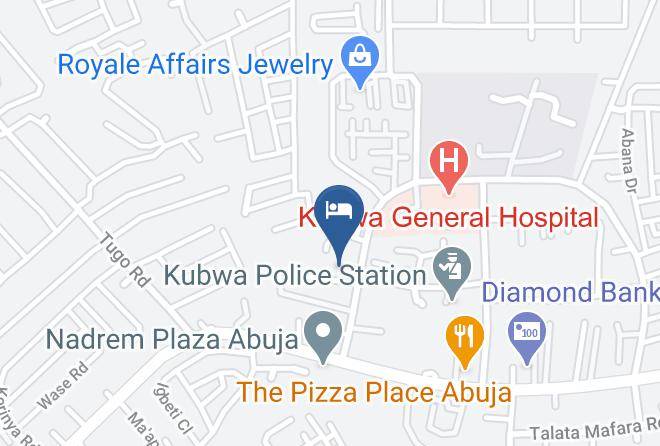 Abuja - Goldtouch Grand Hotel Maps