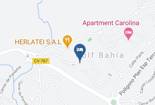 Alicante - Golf Bahia 1865 Maps