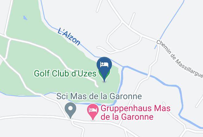 Gard - Golf Club D'uzes Maps