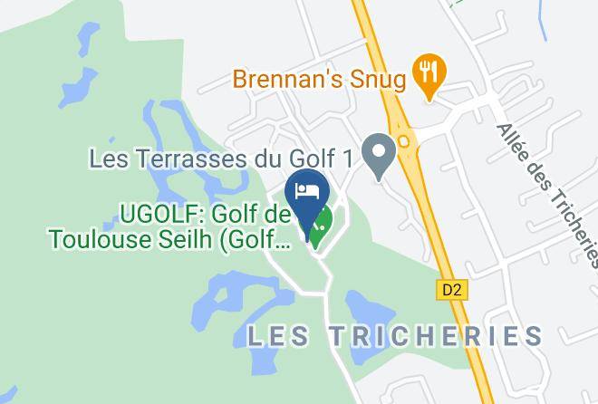 Haute Garonne - Golf Club Seilh Toulouse Maps