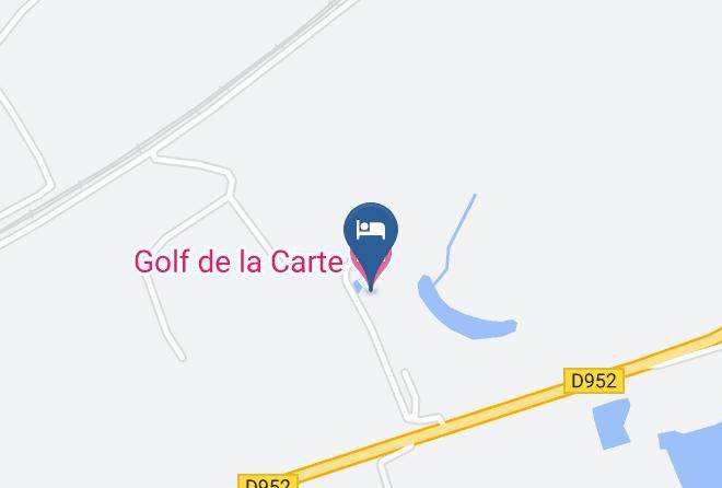 Loir Et Cher - Golf De La Carte Maps