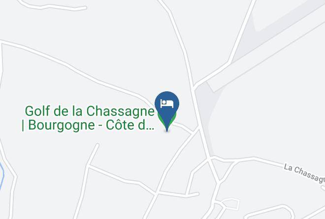 Golf De La Chassagne Bourgogne Cote D'or Dijon Map