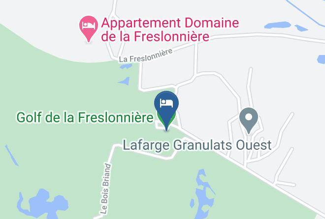 Golf De La Freslonniere Map
