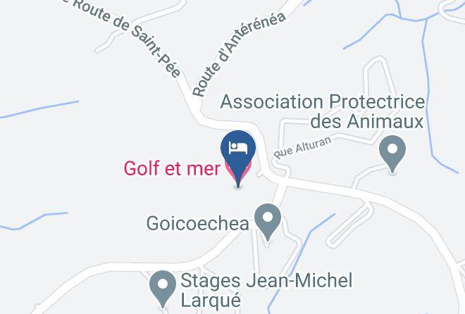 Pyrenees Atlantiques - Golf Et Mer Maps
