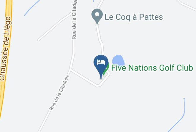 Golf Hotel Five Nations Map