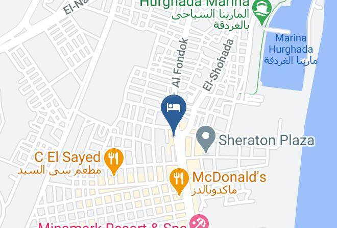 Hurghada - Golf Hotel Maps