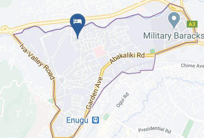 Enugu - Golf Le'meridien Hotels Maps