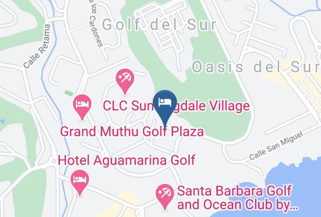 Santa Cruz De Tenerife - Golf Park Resort Maps