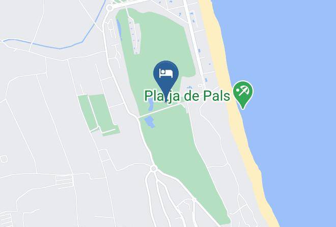 Golf Platja De Pals Map