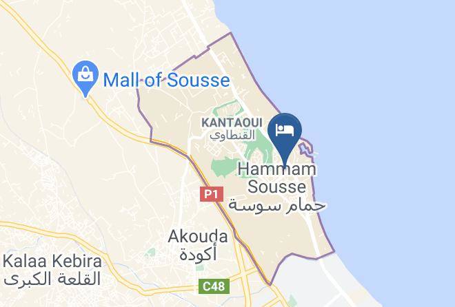 Tunisia - Golf Residence Maps