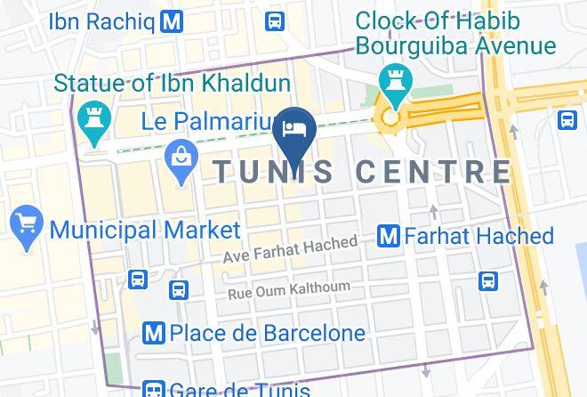 Tunis - Golf Royal Maps