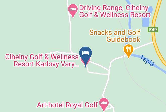 Carlsbad - Cihelny Golf & Wellness Resort Karlovy Vary By Axxos Hotels Maps